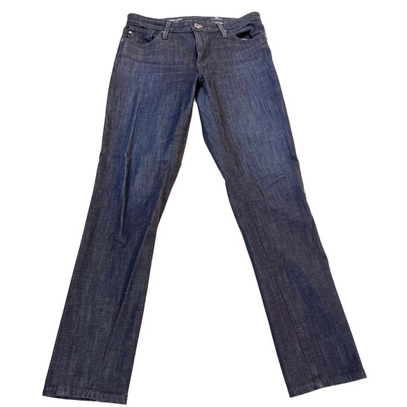 AG The Prima Cigarette Ankle Dark Wash Denim Skinny Jeans Size 27 MINT - Picture 7 of 7